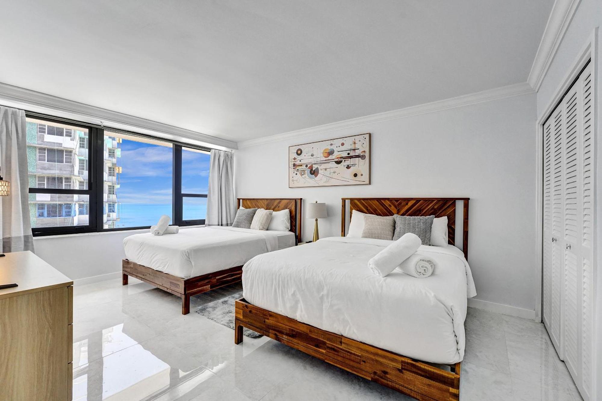 Cozy 2 Bdr Condo With Beach Service 1108 Miami Beach Kültér fotó